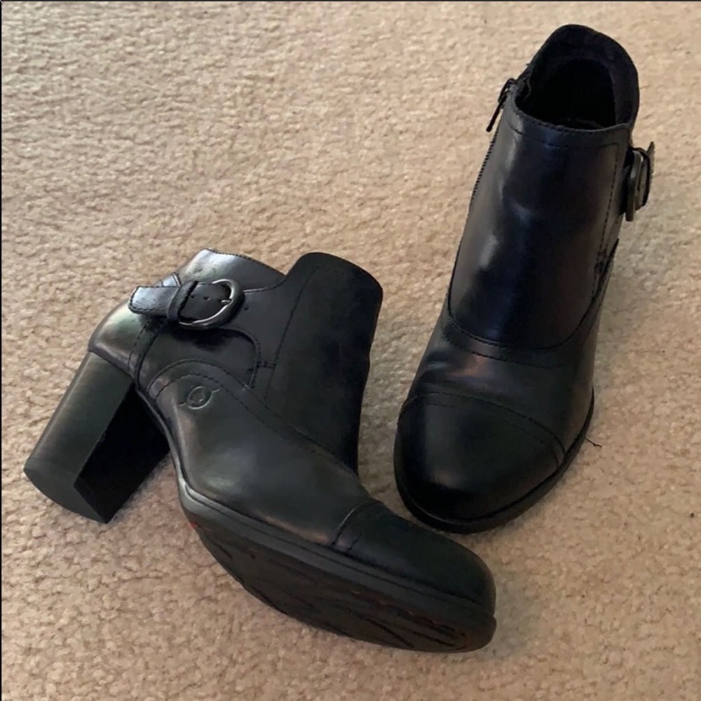 Born Black Booties